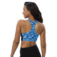 258 - NUCKLE UP - Longline Sports & Chill bra