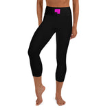 154 - NUCKLE UP Fist - Yoga Capri Leggings