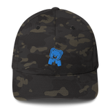 407 - NUCKLE UP - Baddie Bear Structured Cap - Baby Blue