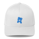 407 - NUCKLE UP - Baddie Bear Structured Cap - Baby Blue