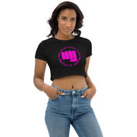 150 - NUCKLE UP Fist - Organic Crop Top