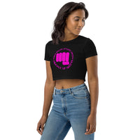 150 - NUCKLE UP Fist - Organic Crop Top