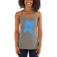 120 -  NUCKLE UP - Be Ready, Stay Ready Women's Racerback Tank